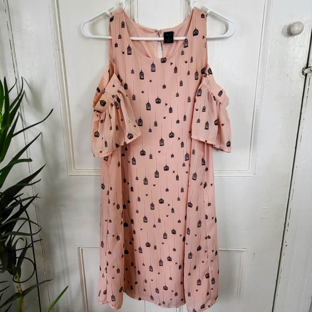 City Streets Bird Cage Dress